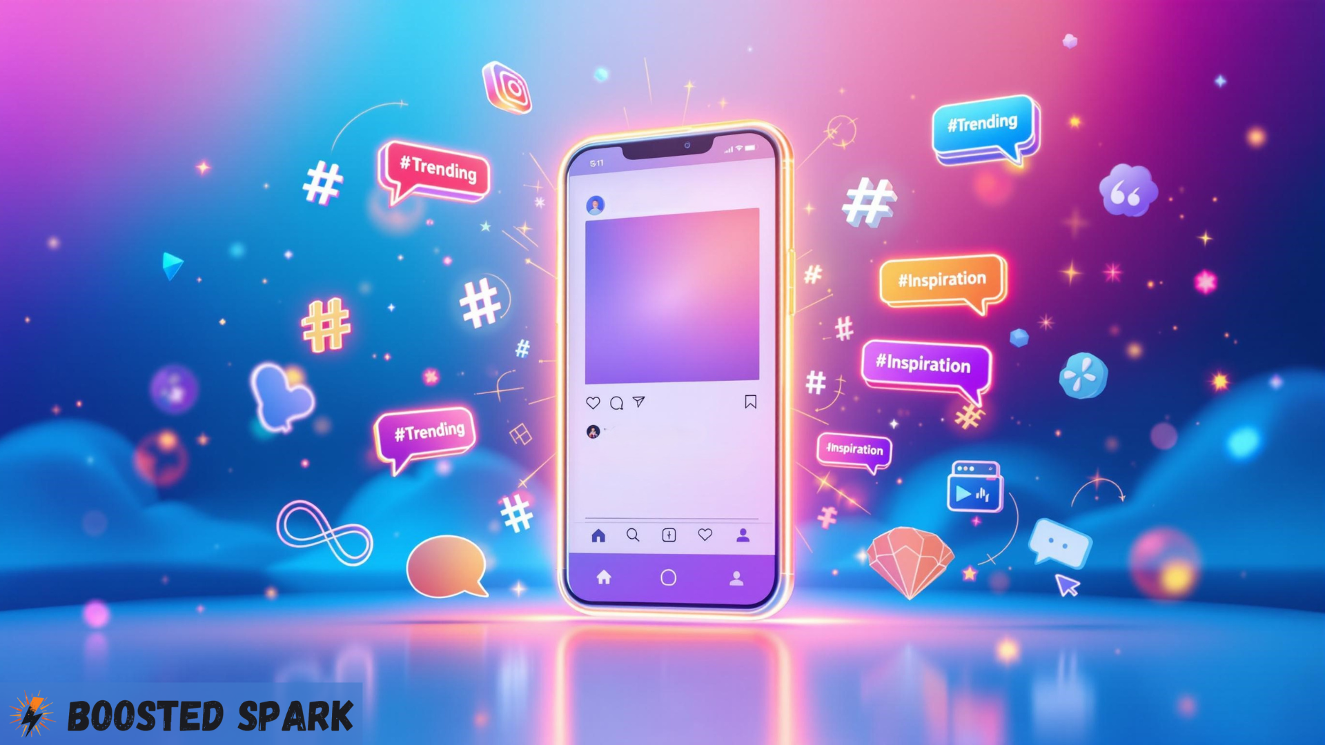 correct use of hashtags and captions